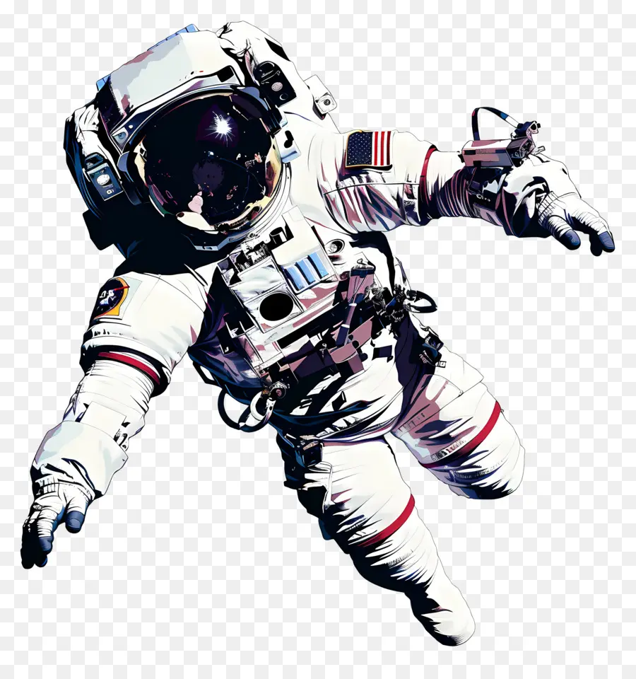 Astronauta No Espaço，Astronauta PNG