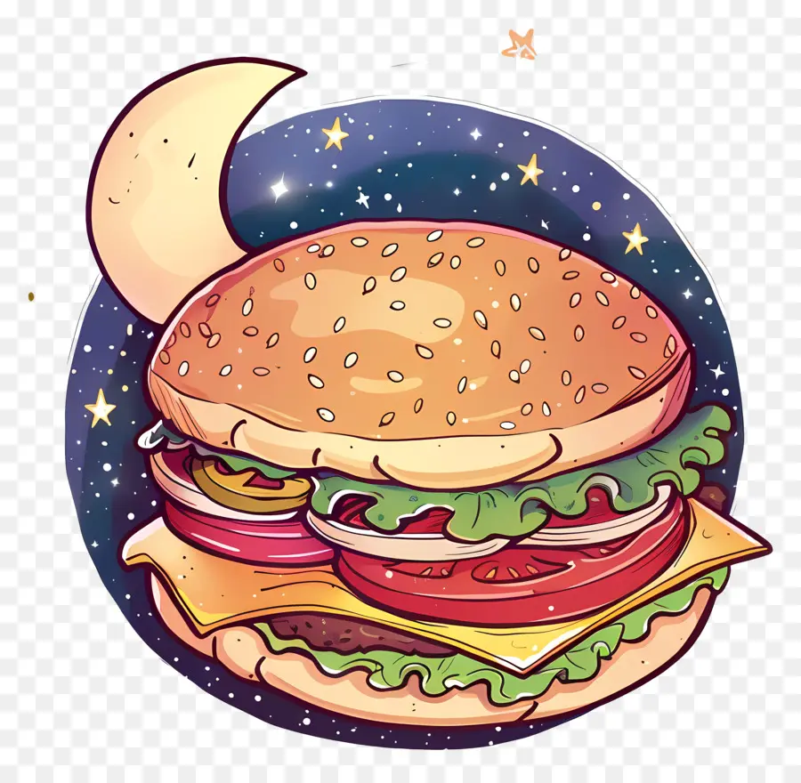 Hamburger，Hamburger Quadrado PNG