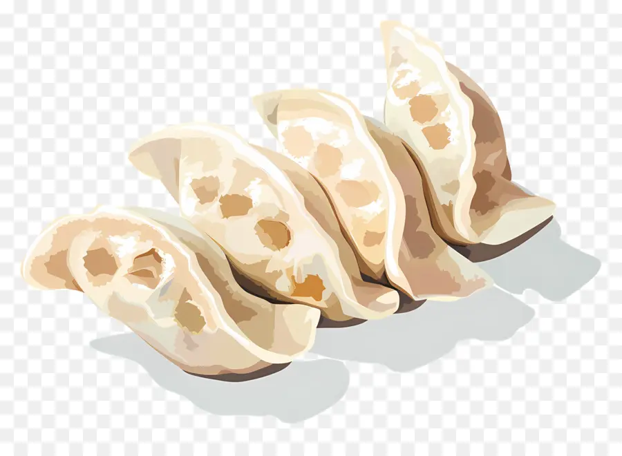 Gyoza Japonesa，Bolinhos Cozidos No Vapor PNG