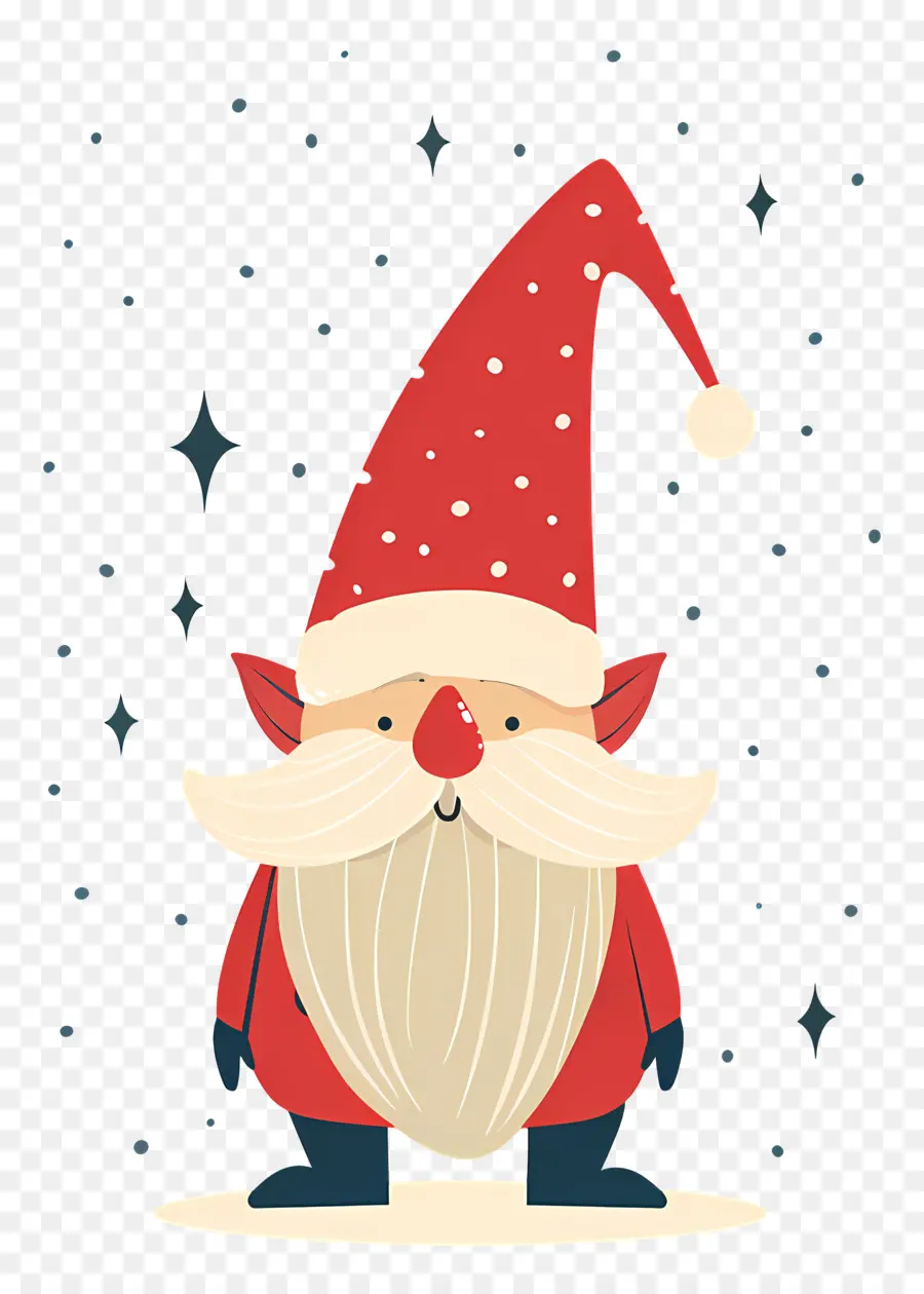 Natal Gnome，Personagem De Desenho Animado PNG