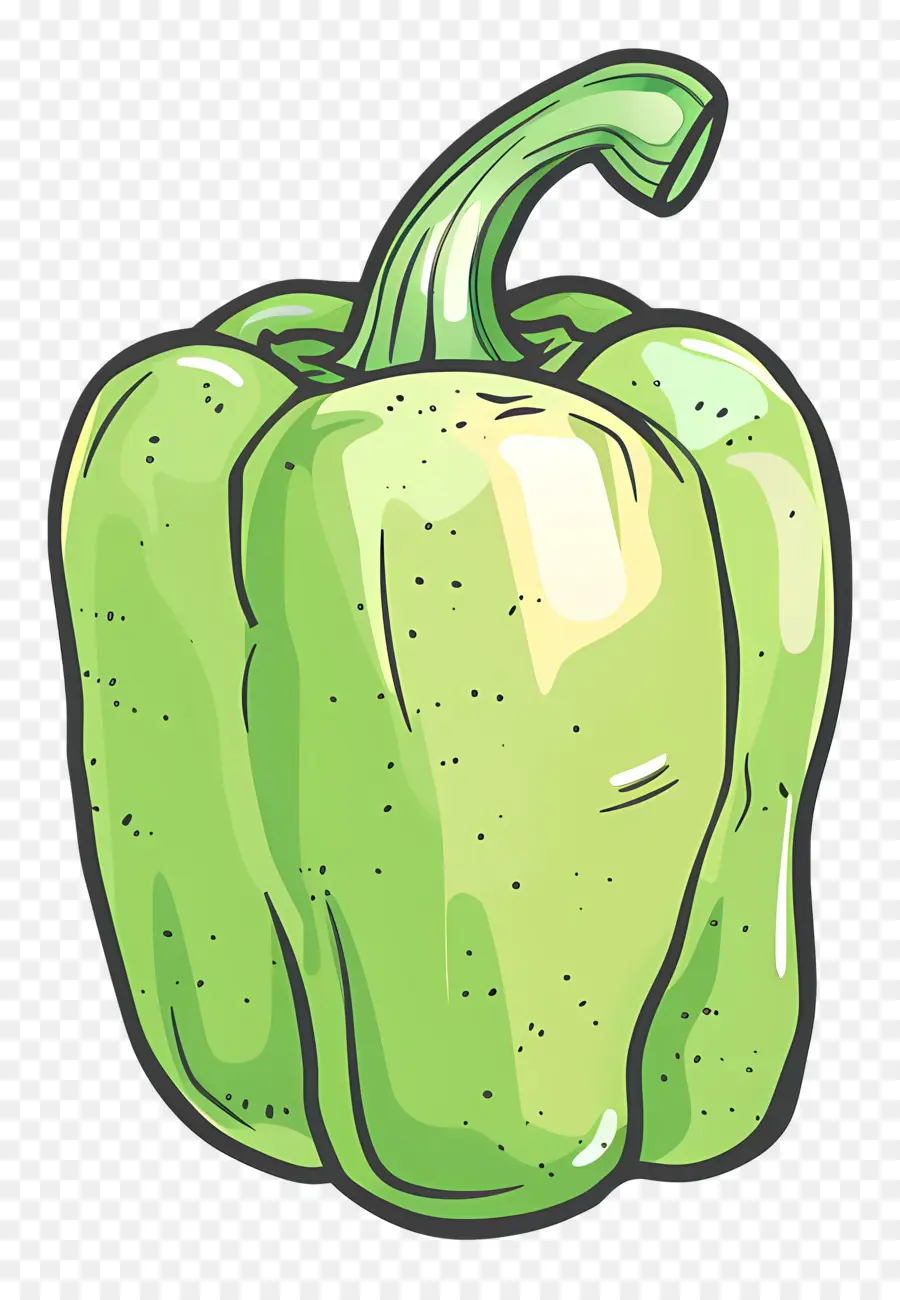 Pimentão，Green Pepper PNG