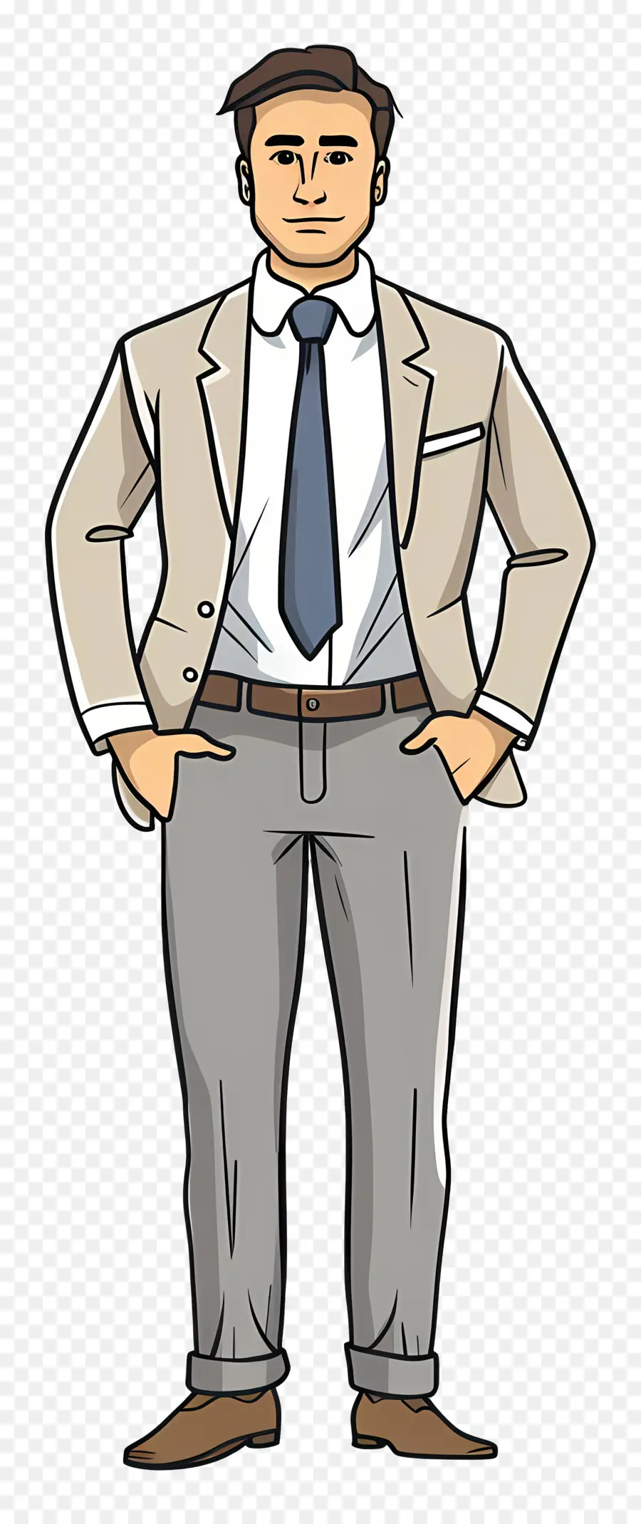 Traje De Negócios，Businessman PNG