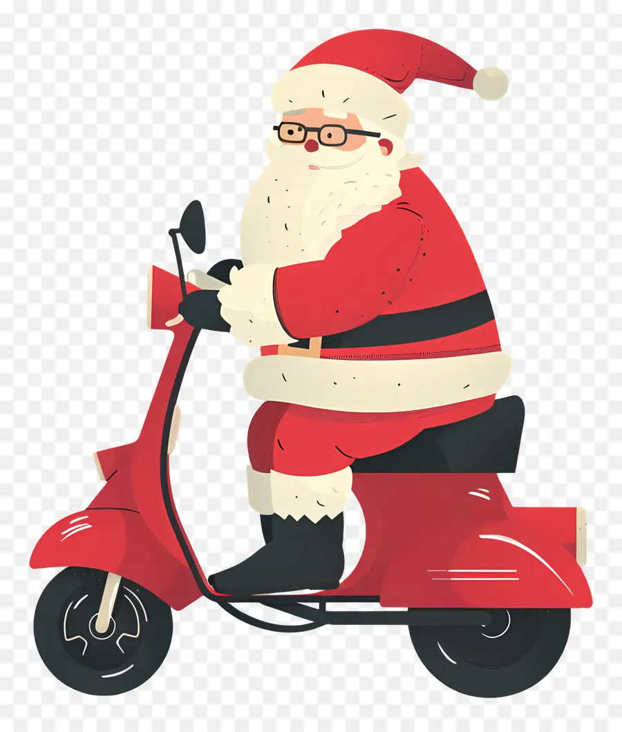 Scooter De Papai Noel，Papai Noel PNG