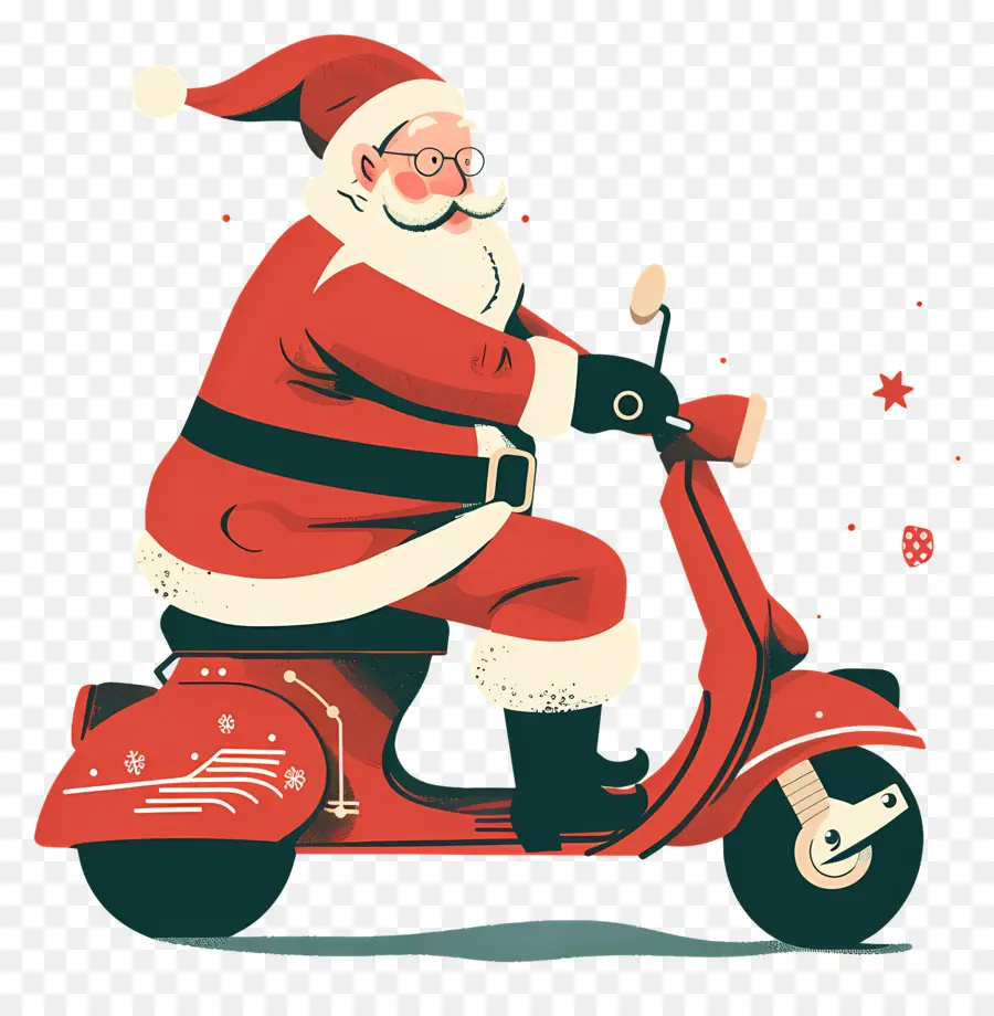 Scooter De Papai Noel，Papai Noel PNG