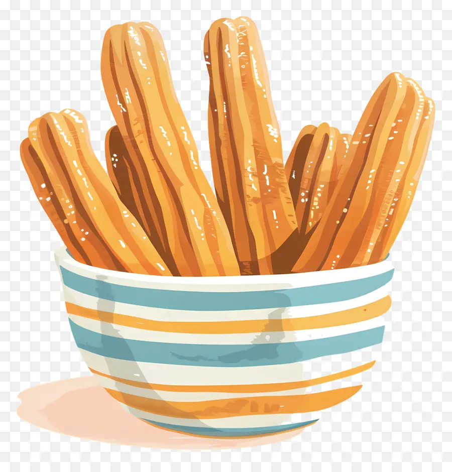 Churros，Pastelaria PNG