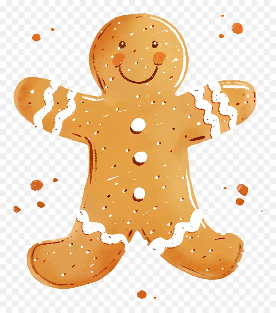 Homem De Gengibre，Cookies PNG