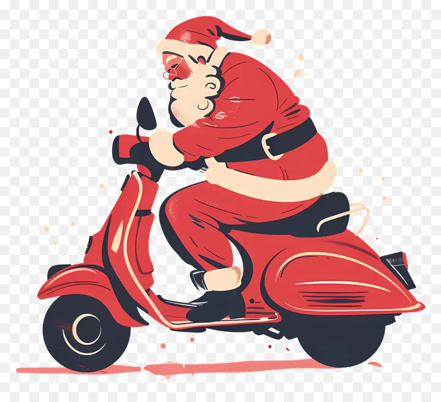 Scooter De Papai Noel，Papai Noel PNG