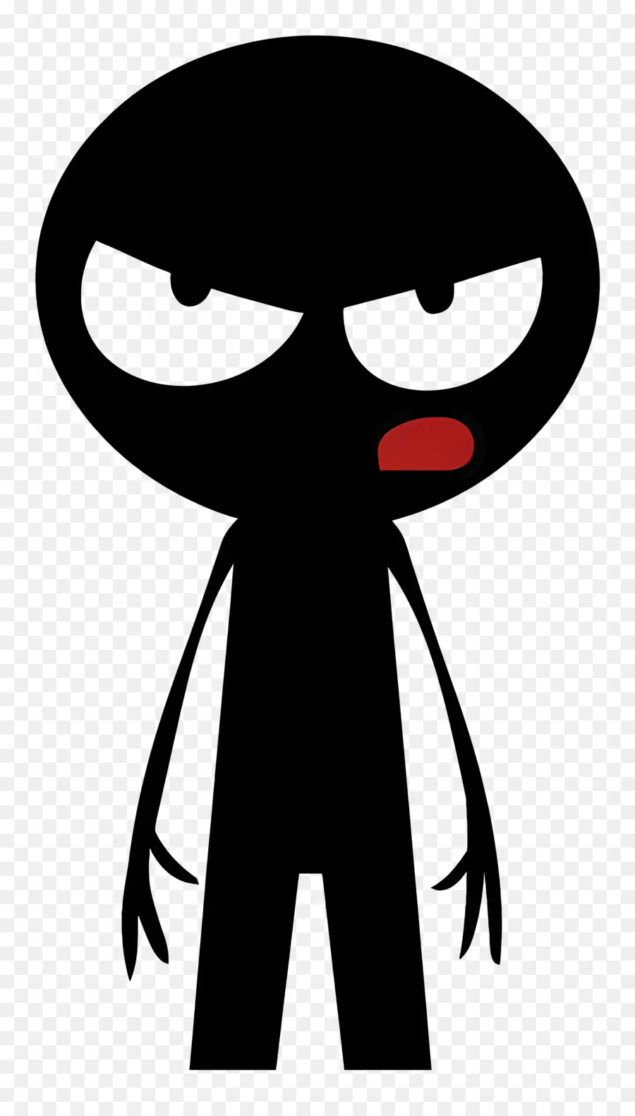 Angry Stickman，Personagem De Desenho Animado PNG