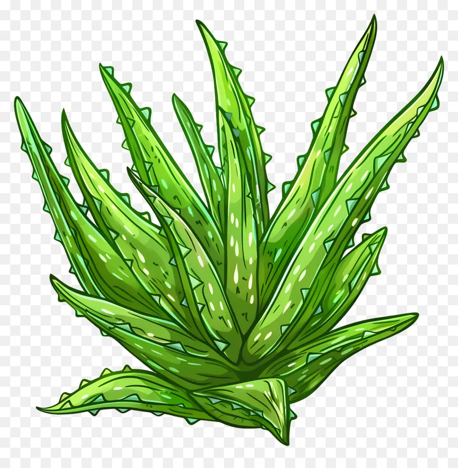 Aloe Vera，Planta PNG