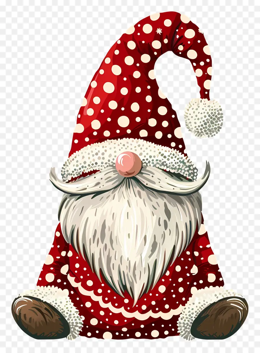 Natal Gnome，Personagem De Desenho Animado PNG