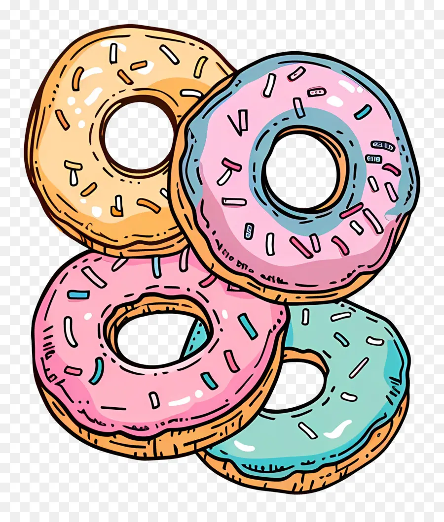 Donuts，Doughnuts PNG