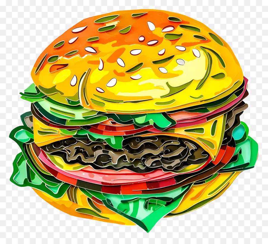 Hamburger，Carne PNG