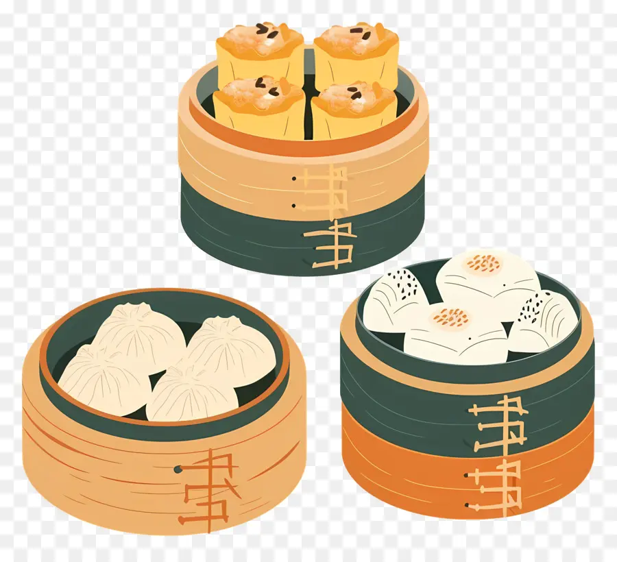 Dim Sum，Pãezinhos PNG