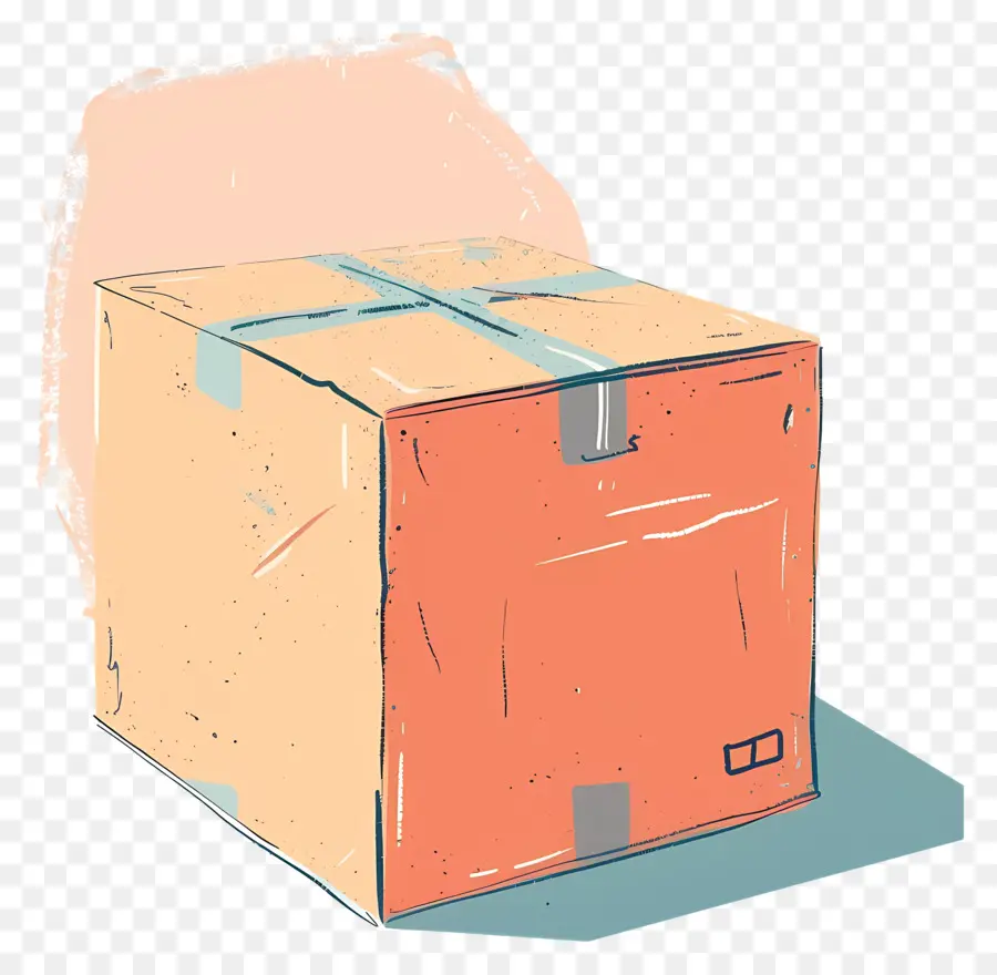 Caixa De Transporte，Cardboard Box PNG