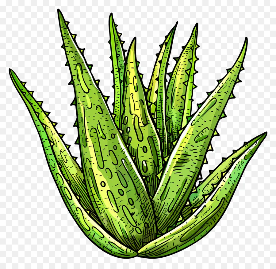 Aloe Vera，Planta Aloe Vera PNG