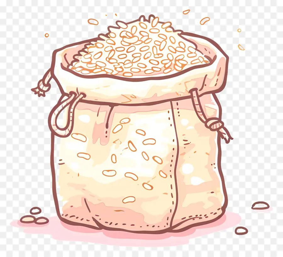 Saco De Arroz，Farinha PNG