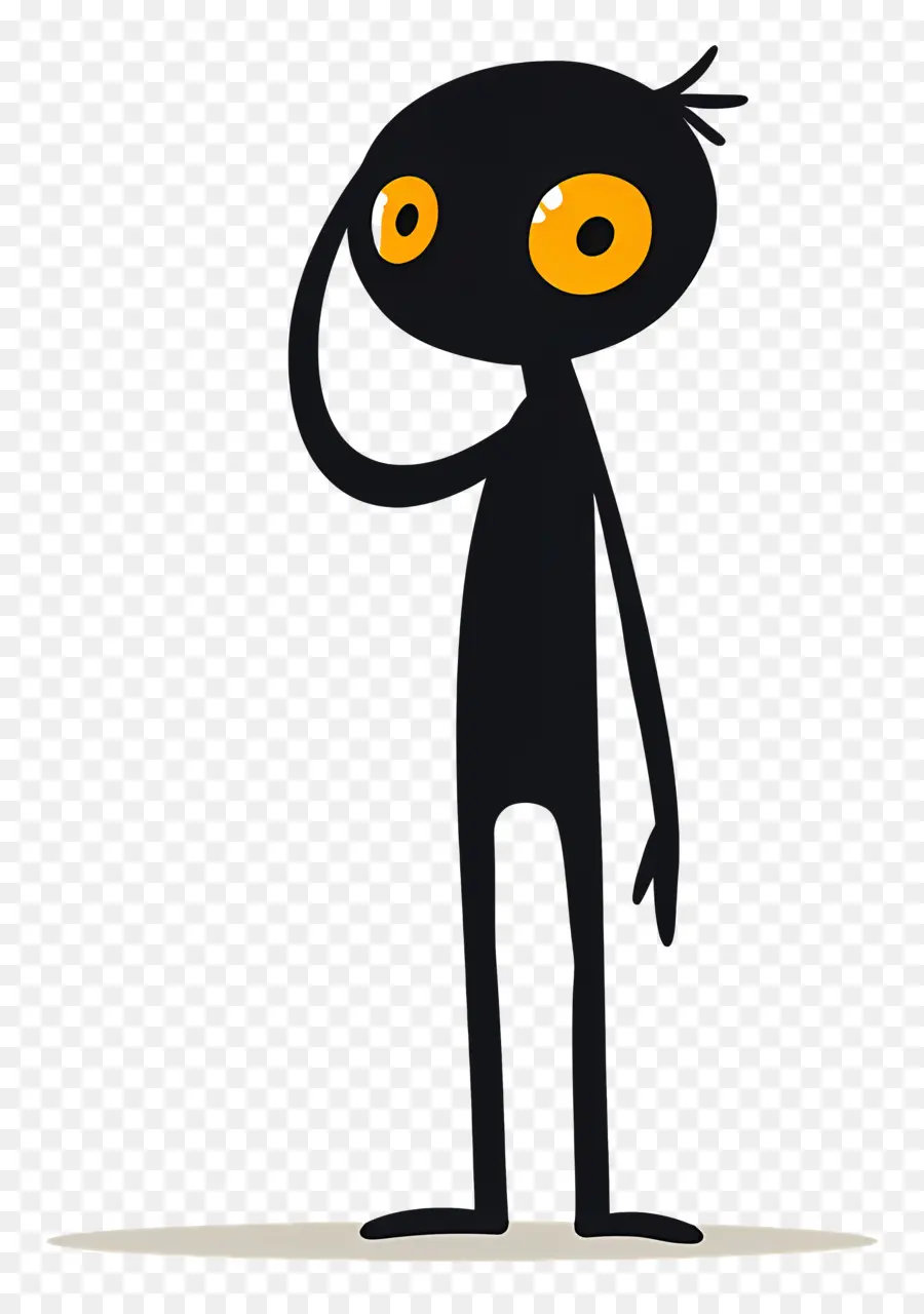 Stickman Saudando，Personagem De Desenho Animado PNG