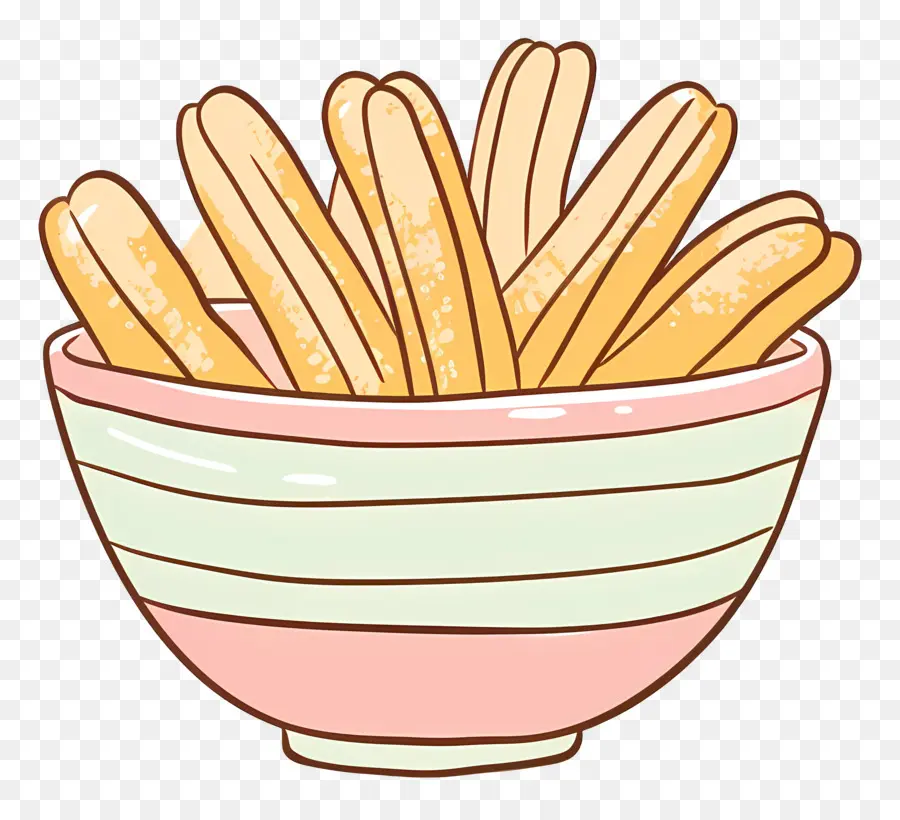 Churros，Batatas Fritas PNG