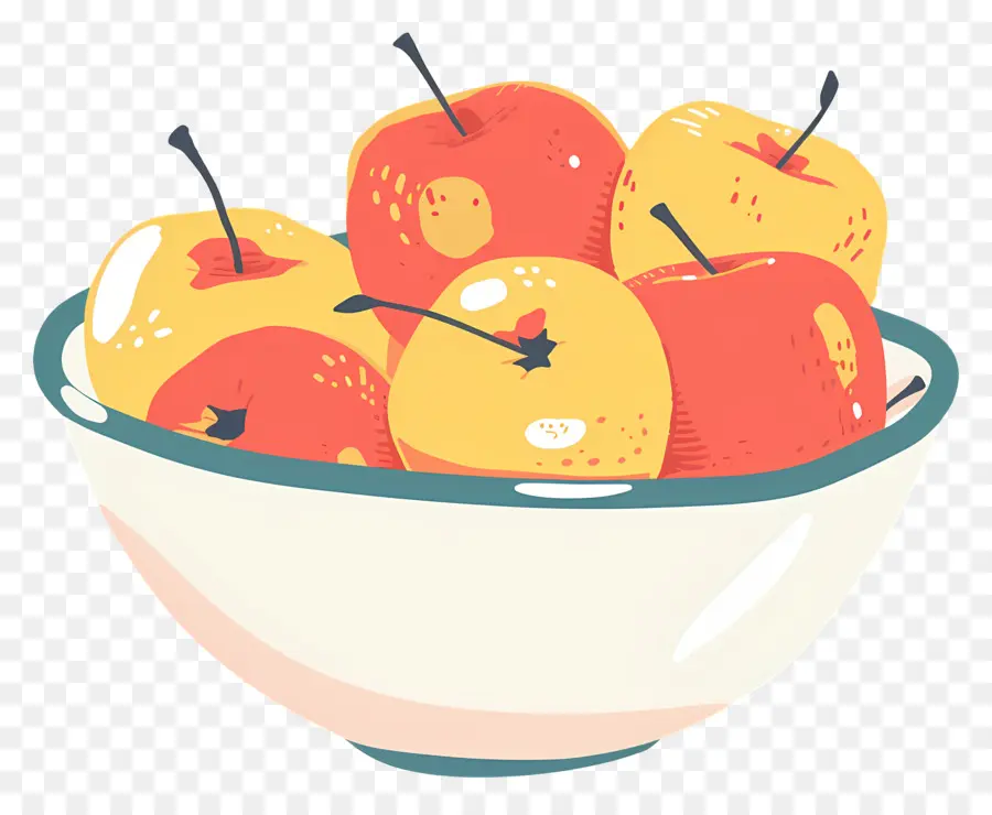 Tigela De Maçãs，A Apple Tigela PNG