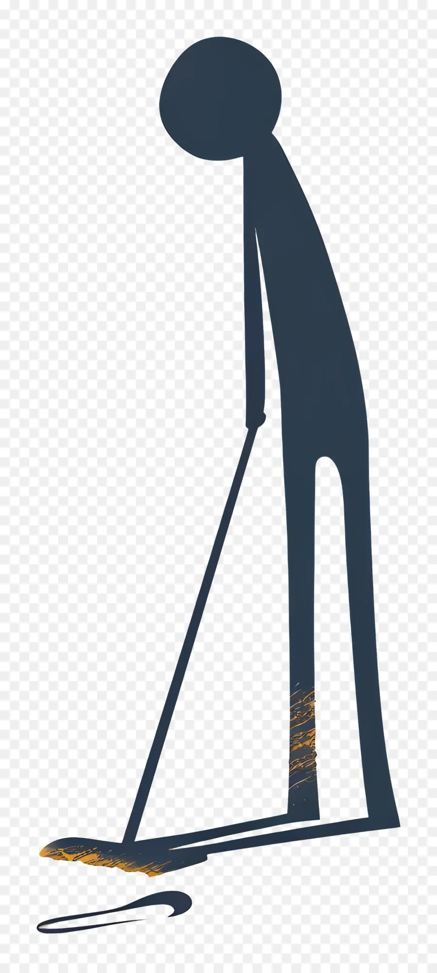 Piso Varrendo Stickman，Golfe PNG