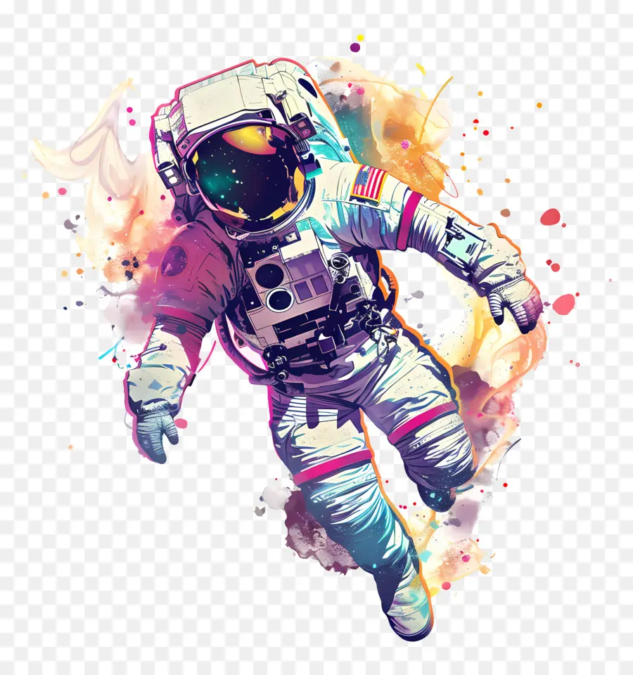 Astronauta No Espaço，Astronauta PNG