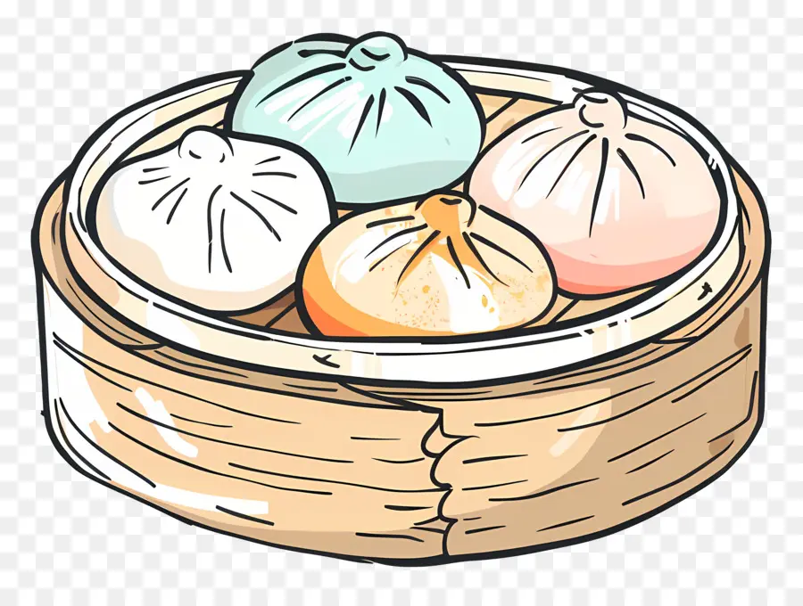 Dim Sum，Pãezinhos PNG