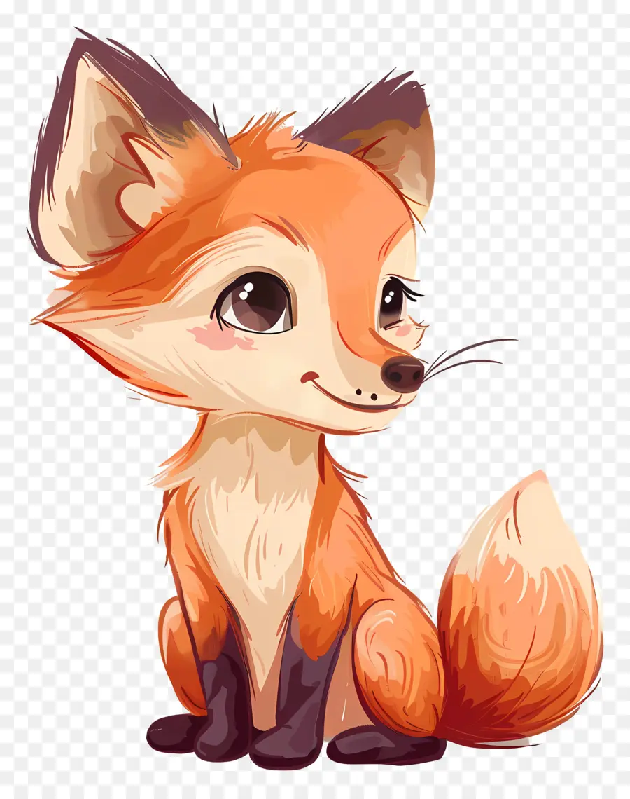 Fox Fofa De Bebê，Bonito Fox PNG