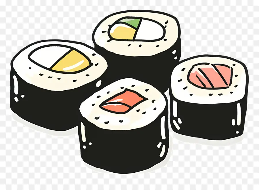 Sushi，Salmão PNG