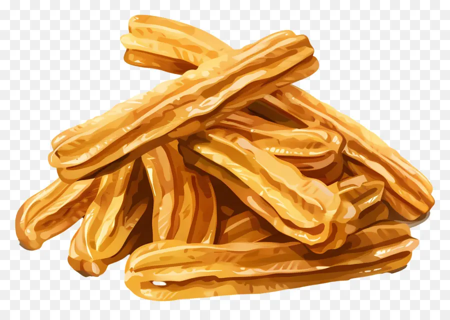 Churros，Batatas Fritas PNG