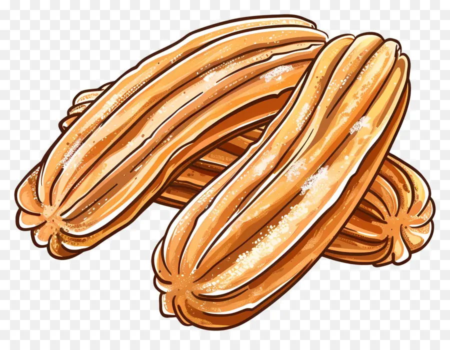 Churros，Pão PNG