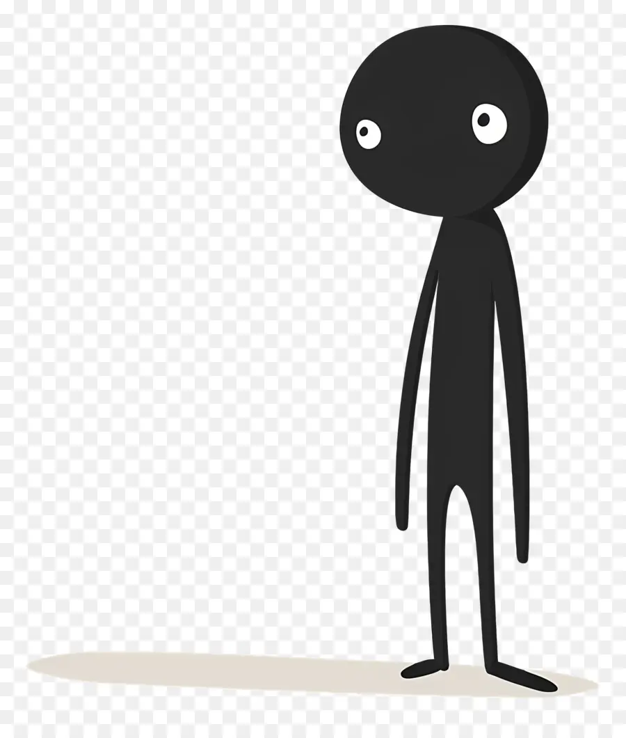 Sentir Se Triste，Stick Figure PNG