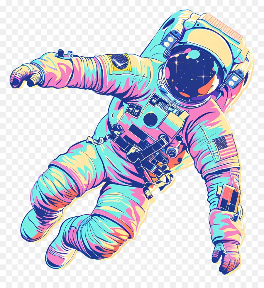 Astronauta No Espaço，Astronauta PNG