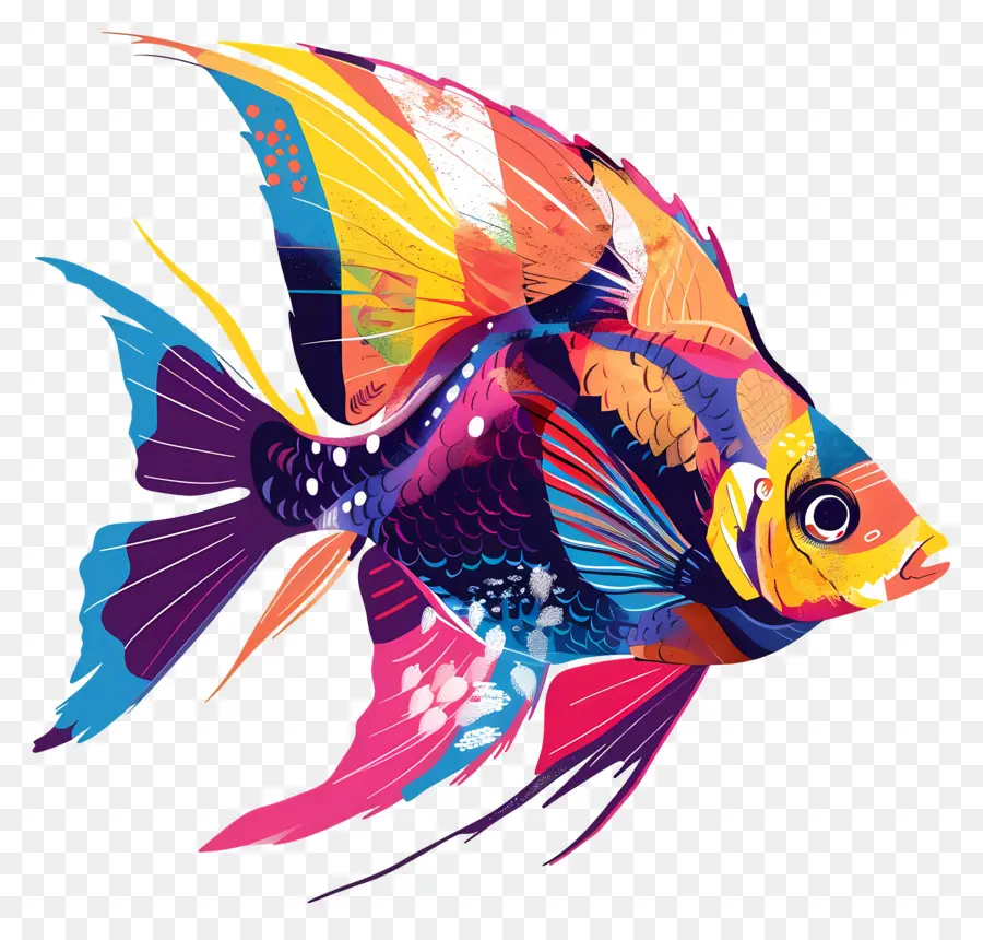 Peixes De Aquário，Peixes Coloridos PNG