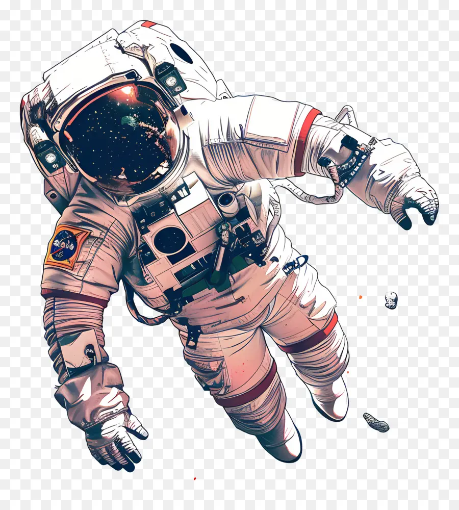 Astronauta No Espaço，Astronauta PNG