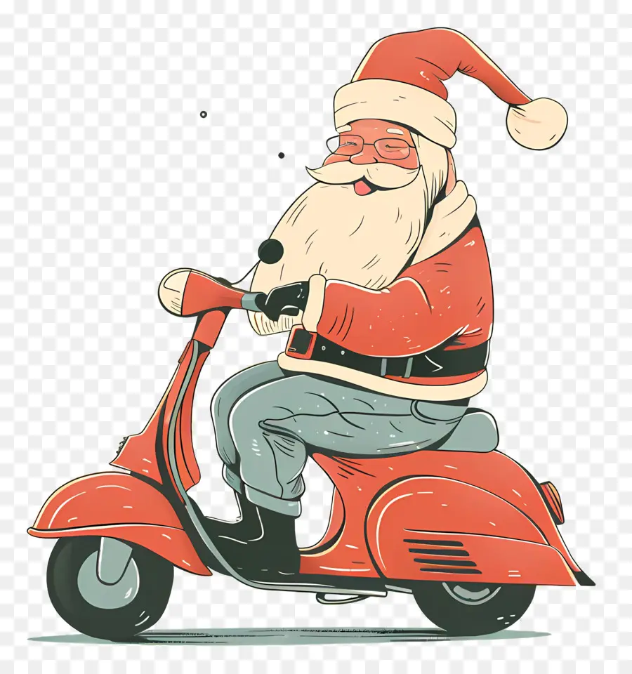 Scooter De Papai Noel，Papai Noel PNG