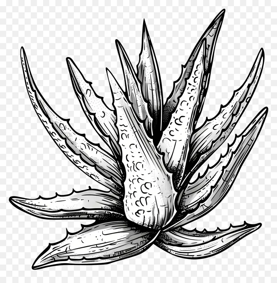 Aloe Vera，Cactus PNG