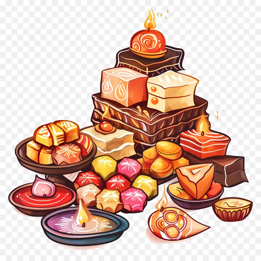 Doces De Diwali，Doces PNG