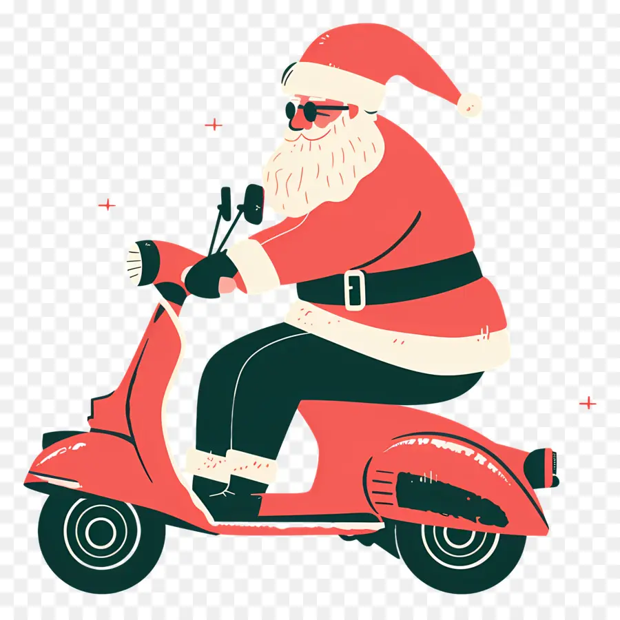 Scooter De Papai Noel，Papai Noel PNG