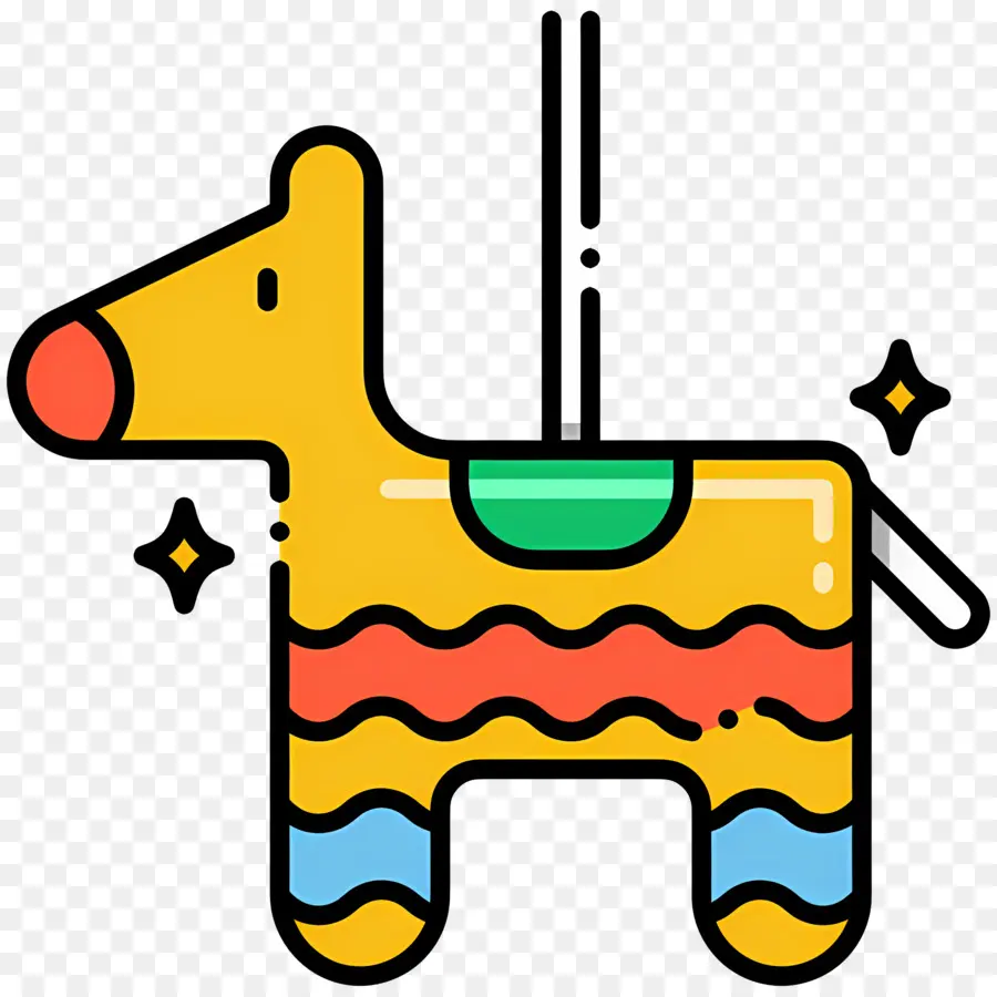 Pinata，Cartoon Burro PNG