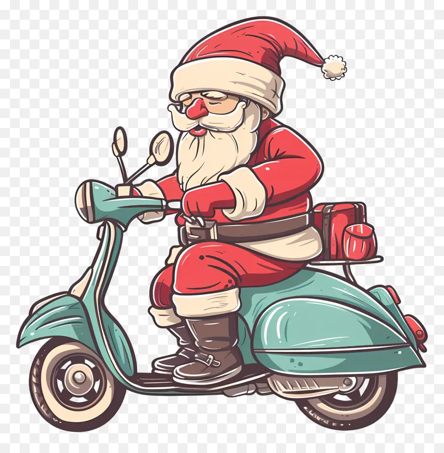 Papai Noel Na Scooter，Natal PNG