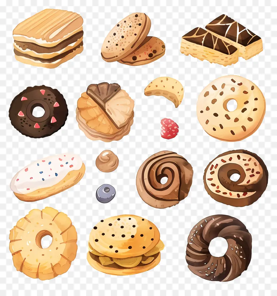 Cookies，Chocolate PNG