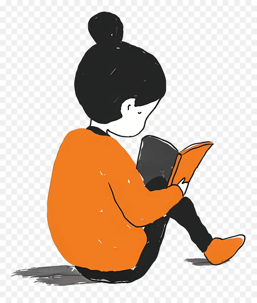 Leitura，Young Woman PNG