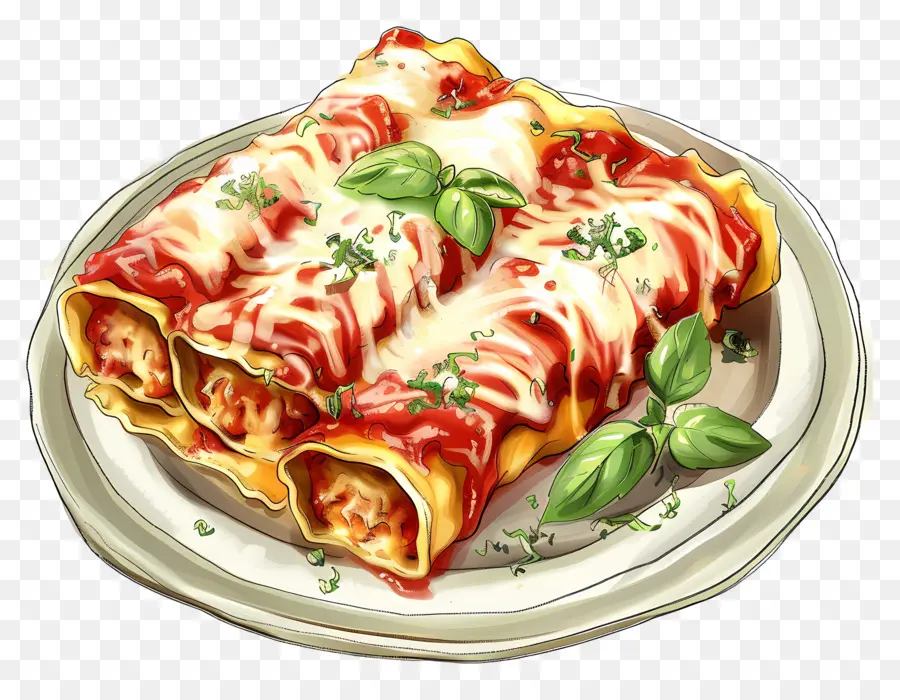 Cannelloni，Espaguete PNG