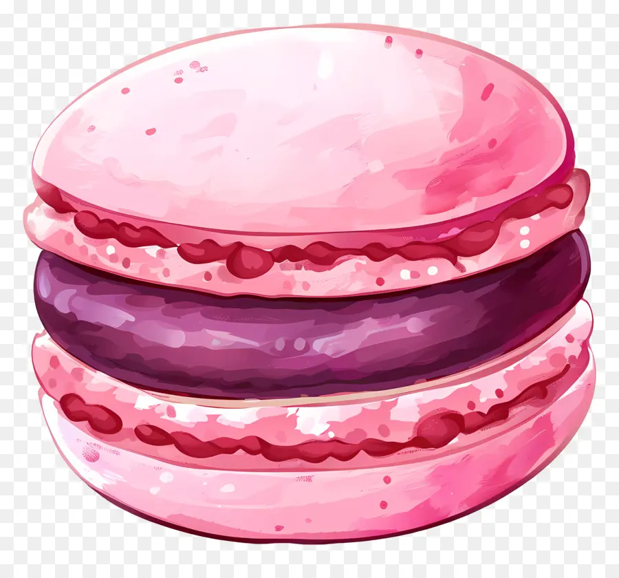 Macaroon，Macaroon Rosa PNG