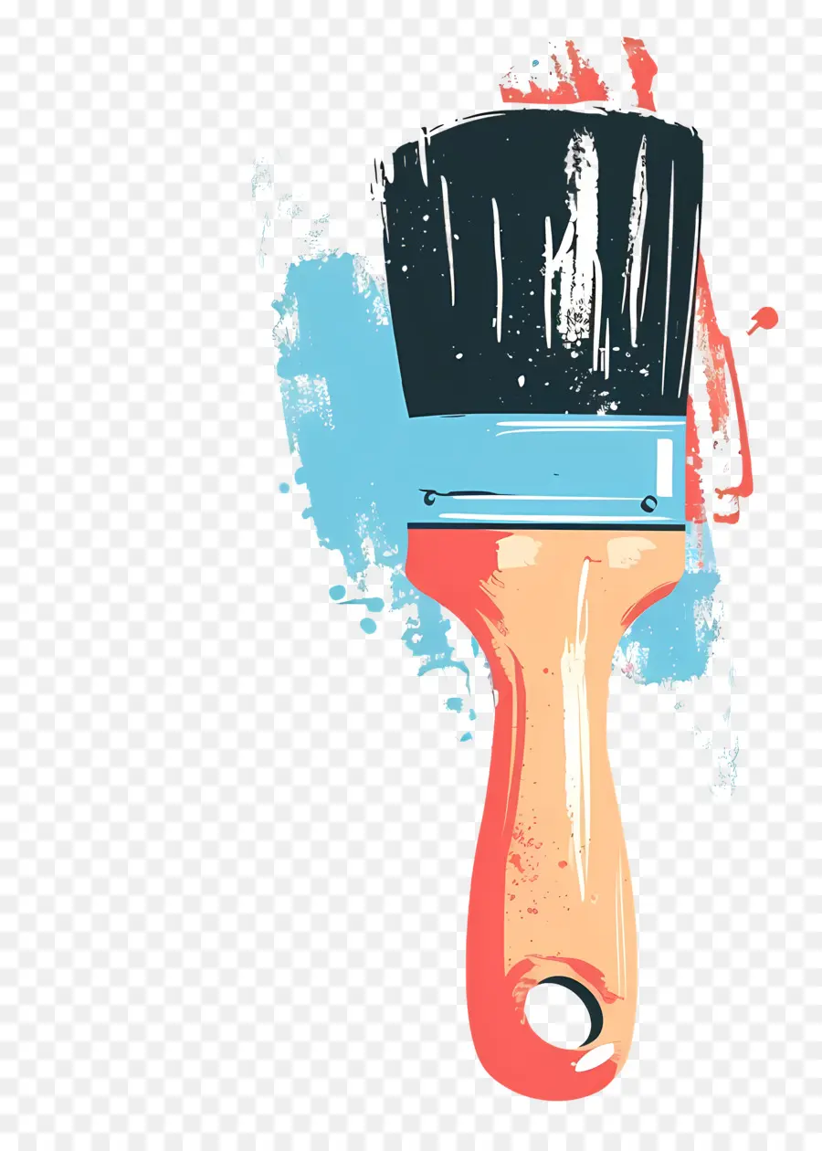 Pincel De Pintura，Paintbrush PNG