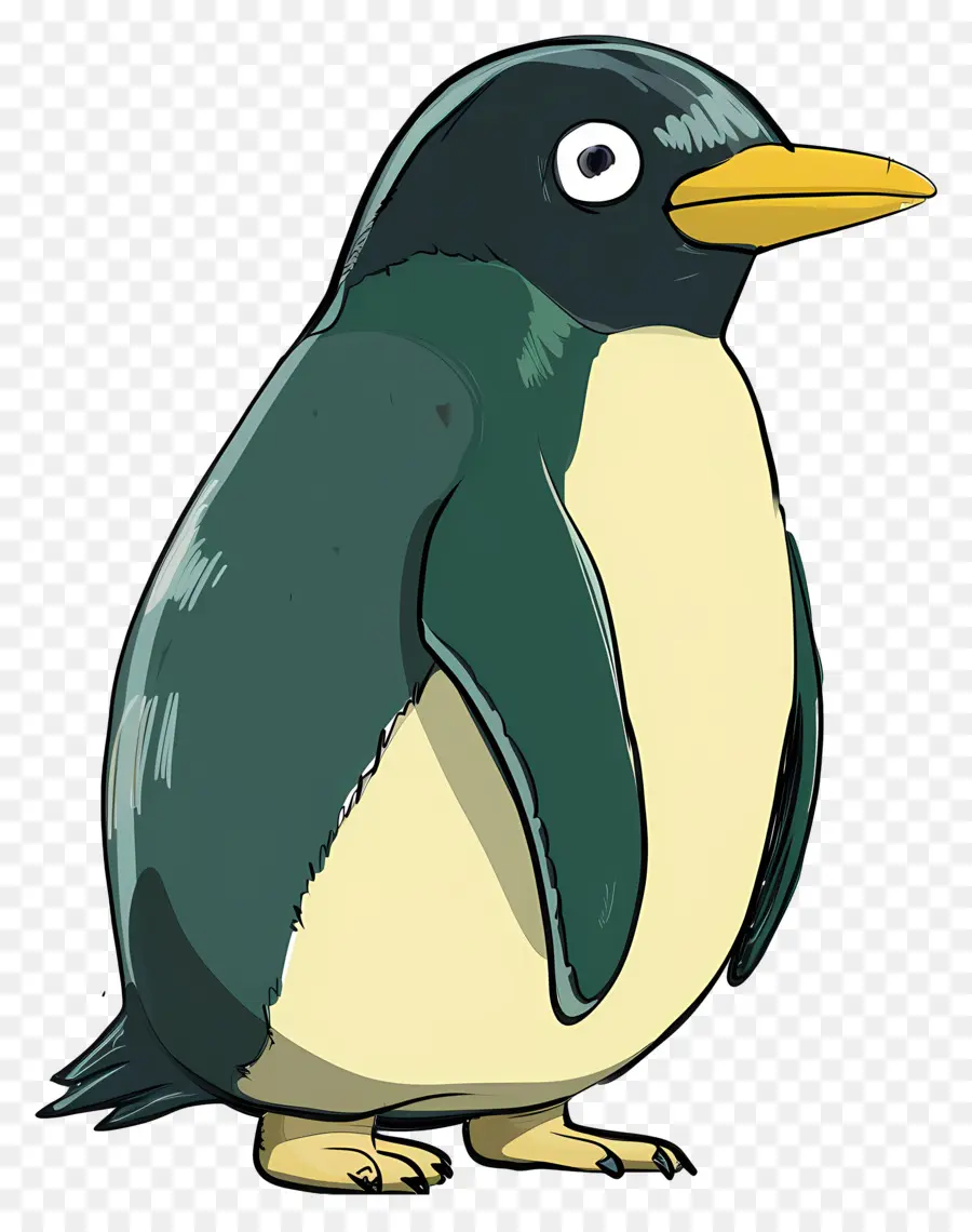 Cartoon Penguin，Pinguim Engraçado PNG