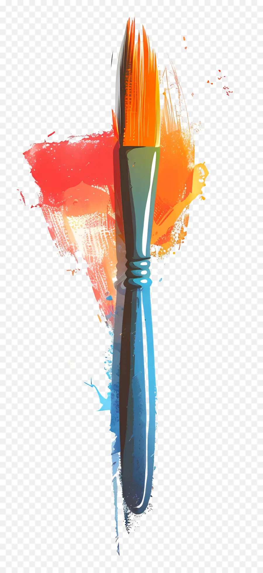 Pincel De Pintura，Paintbrush PNG