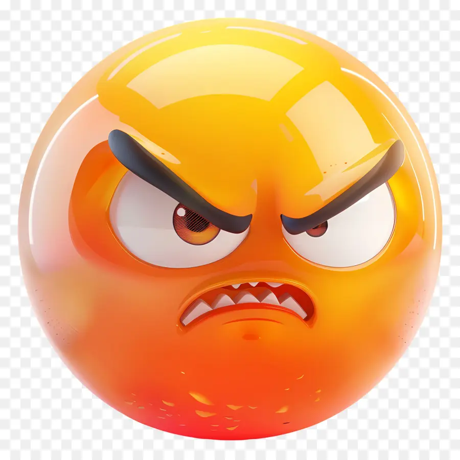 Emoji Irritado，Face PNG