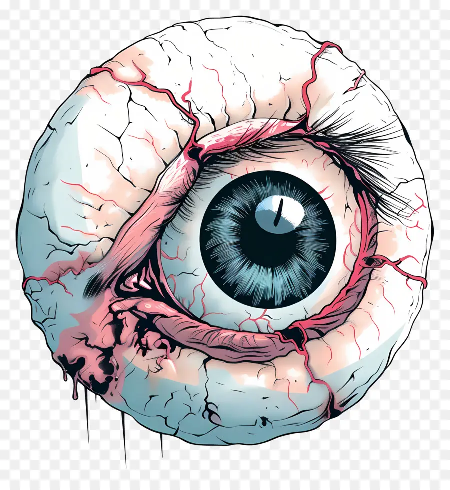 Halloween Eyelall，Olho PNG