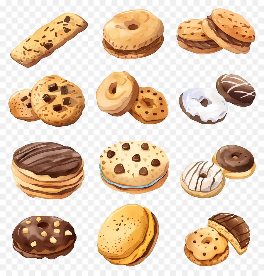 Cookies，Sobremesas PNG